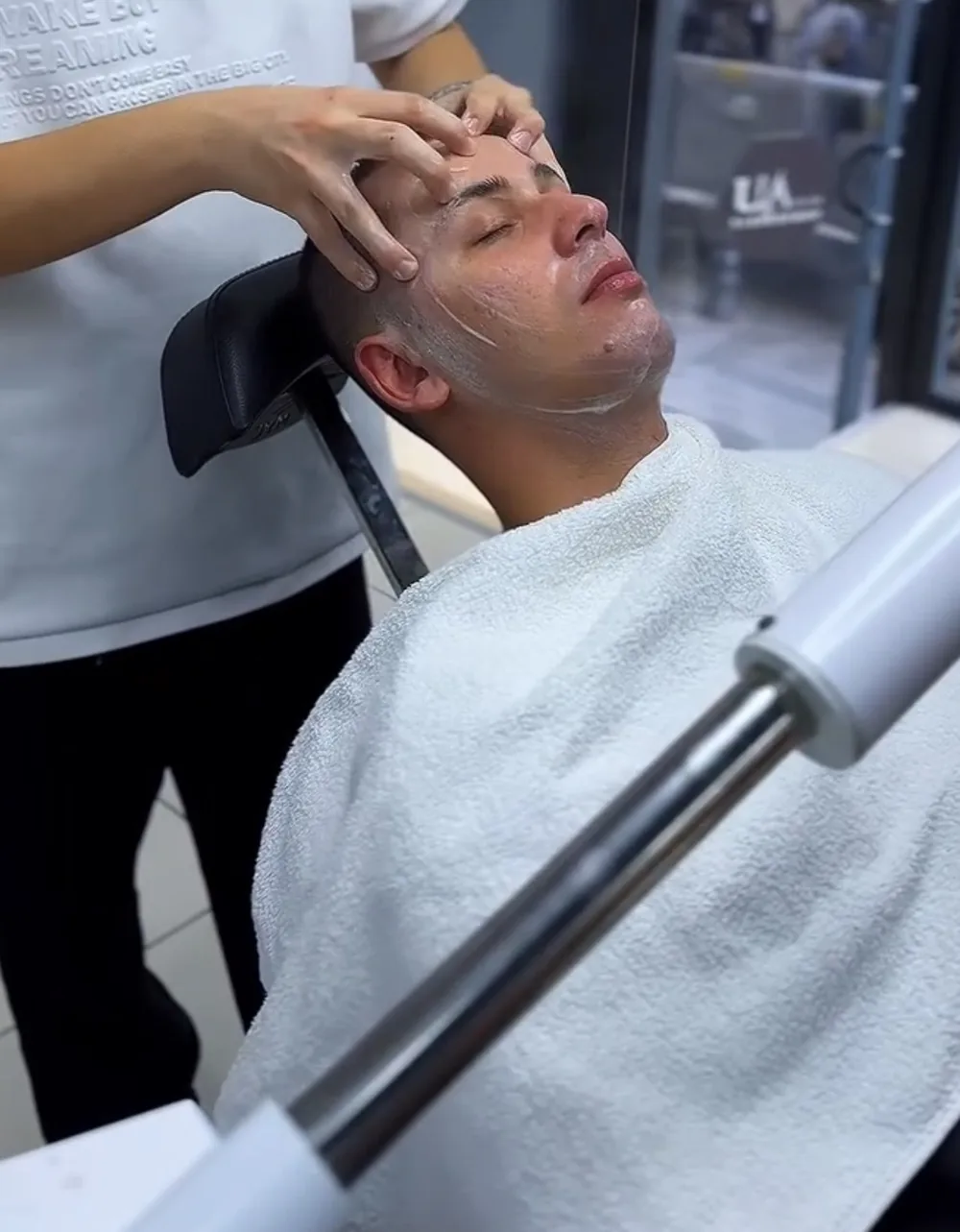 UA TEAM BARBERSHOP — mekandan