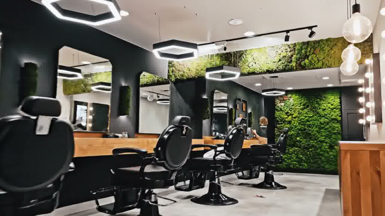UA TEAM BARBERSHOP — iç mekan